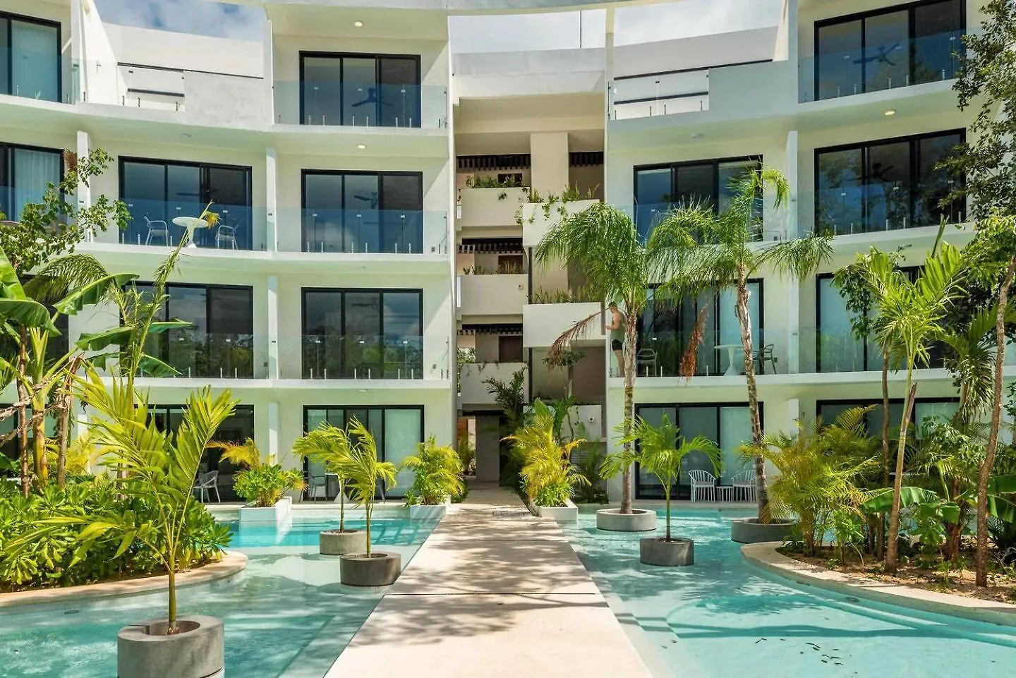 Studio With Pool View Balcony In Veleta Tulum
