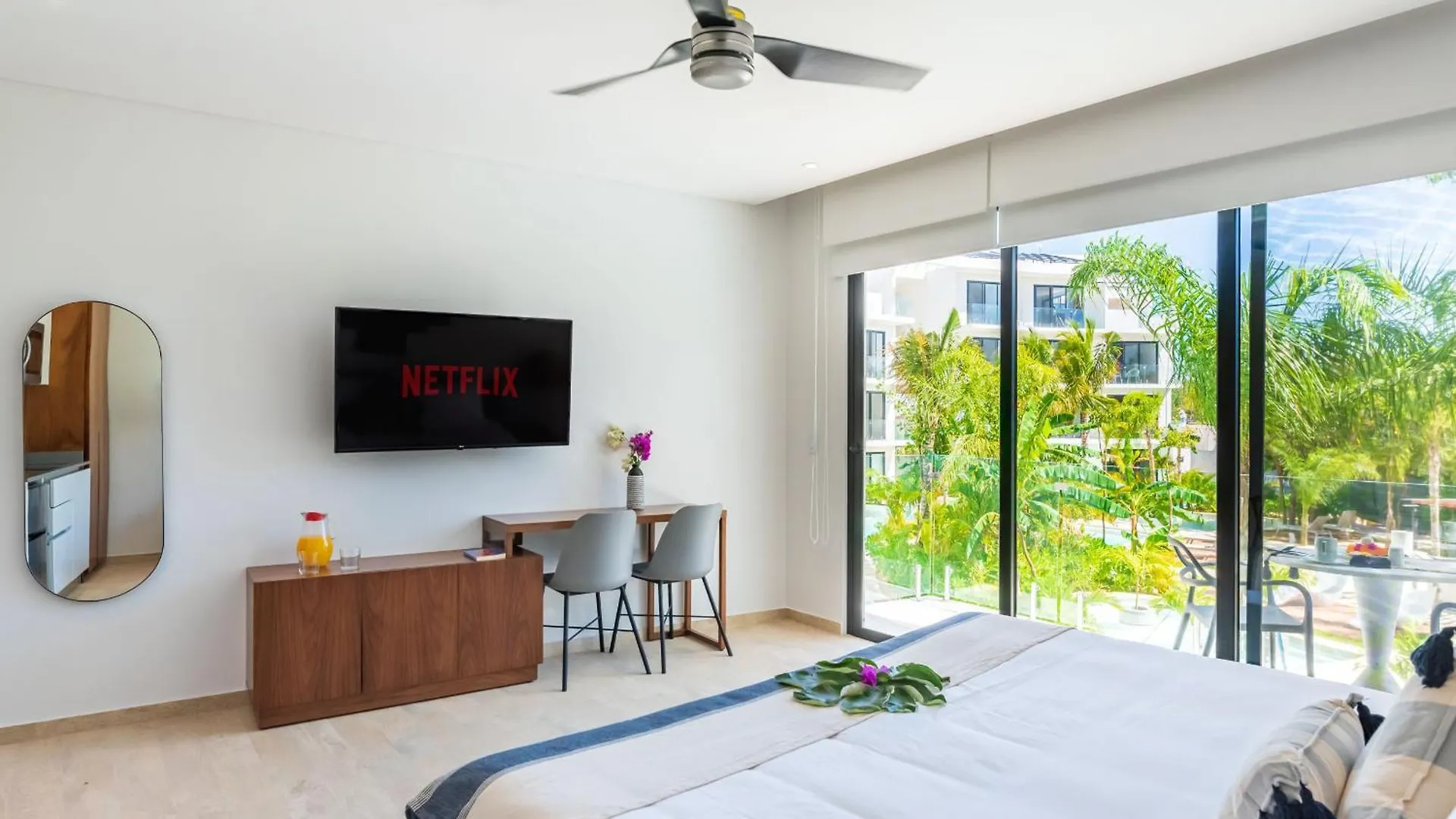 Studio With Pool View Balcony In Veleta Tulum Messico