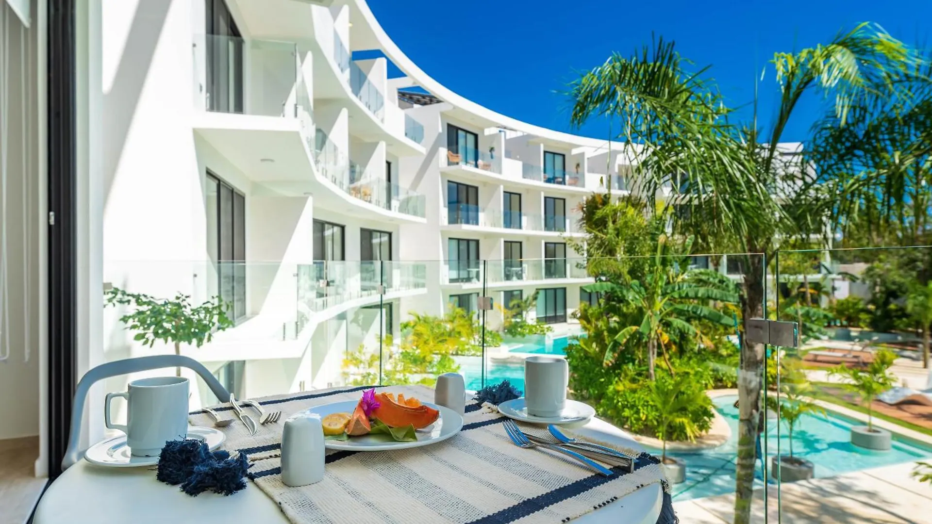 Studio With Pool View Balcony In Veleta Tulum